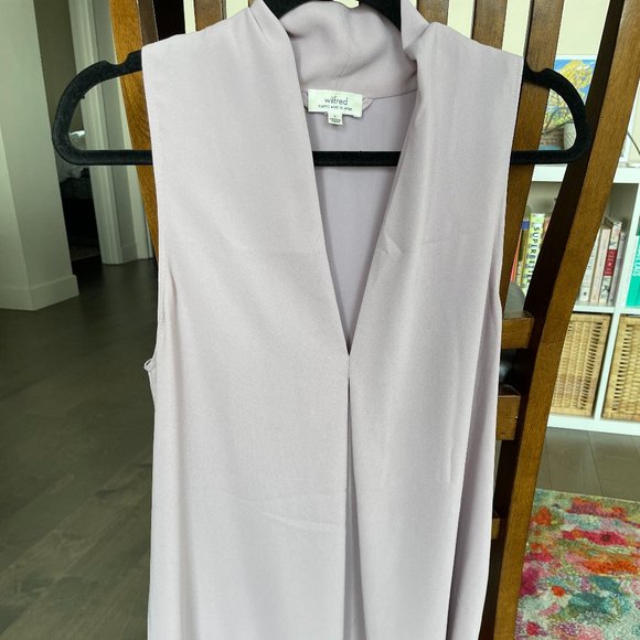 Aritzia (Wilfred) Silk Dress in Lavender Shade (Size S) - Picture 1 of 4